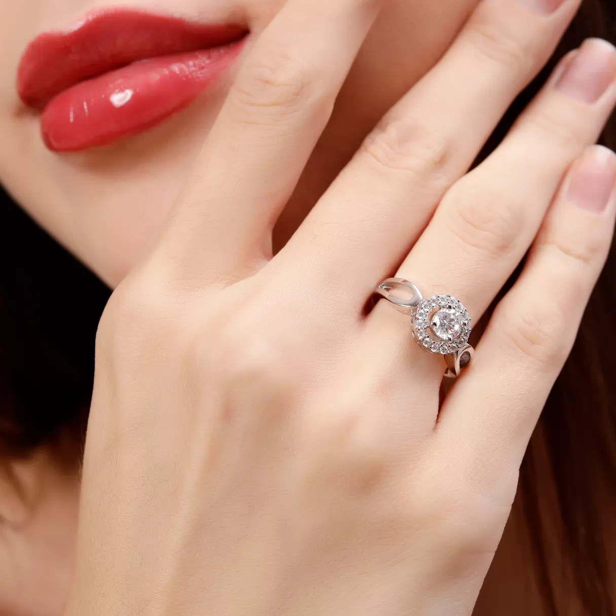 925 Pure Starling Silver Glamaeria Ring for Girls