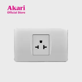 Akari 1 Gang AC Outlet 250V (AWD-Z8205)