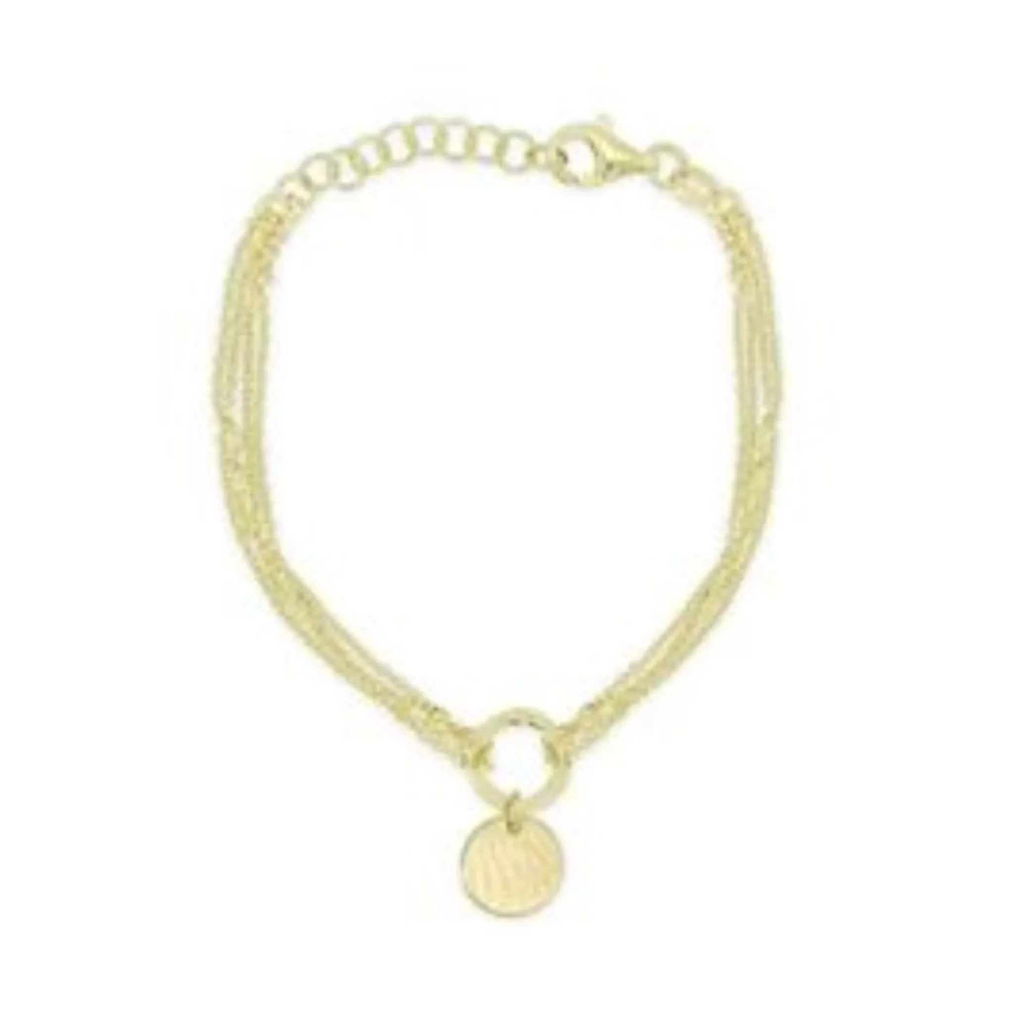 Allegra Bracelet Matt Gold