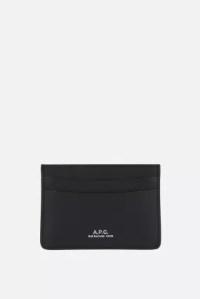 Andre smooth leather card case