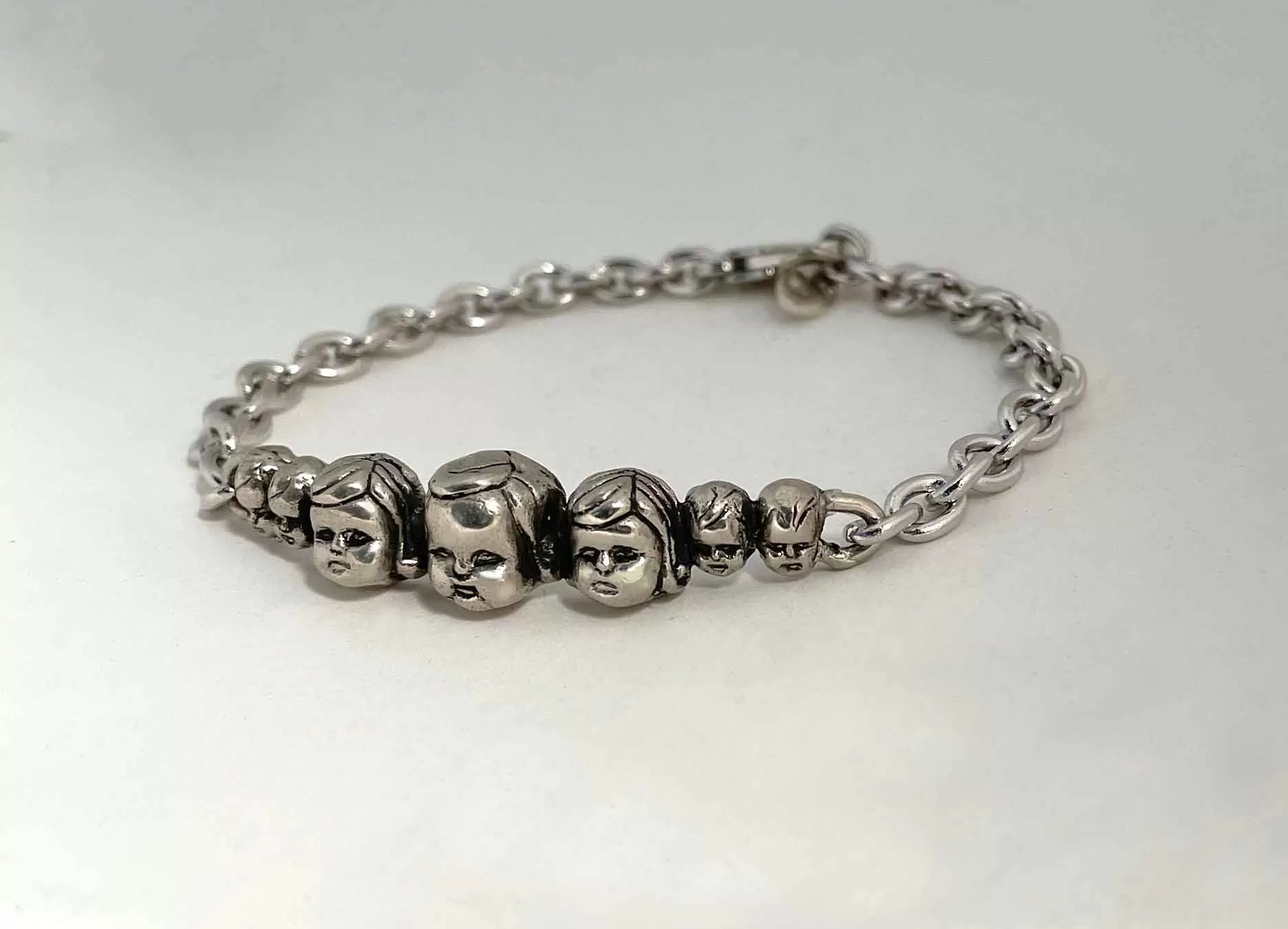 Baby Doll Heads Bracelet Ready to Ship