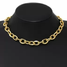 Basic Chain Short Necklace