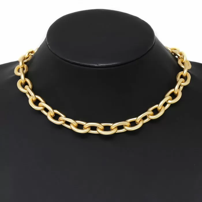 Basic Chain Short Necklace