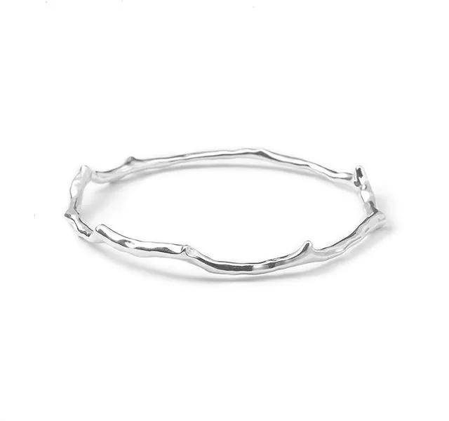 Branch Bangle in Sterling Silver