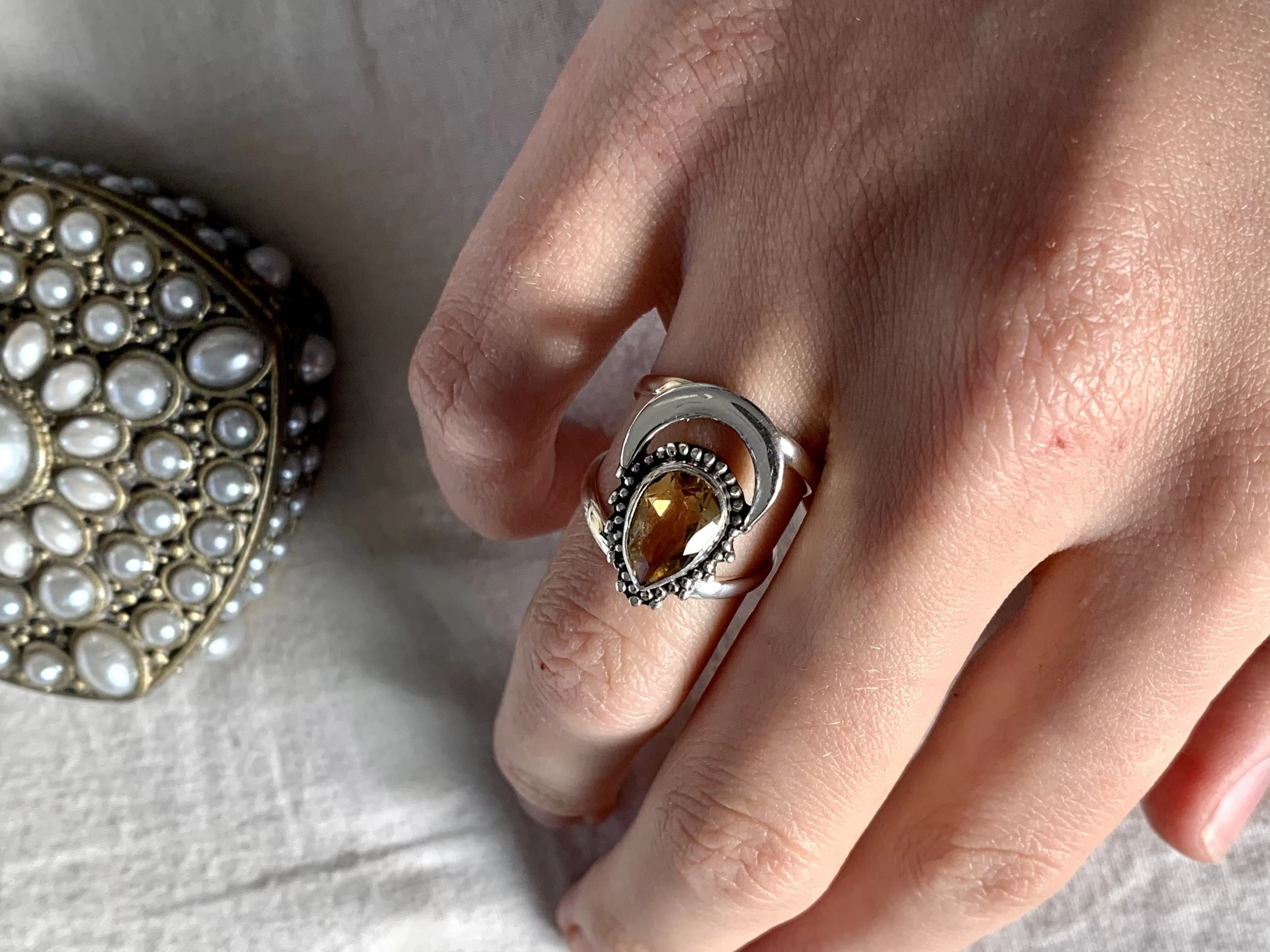 Citrine Seraphina Ring