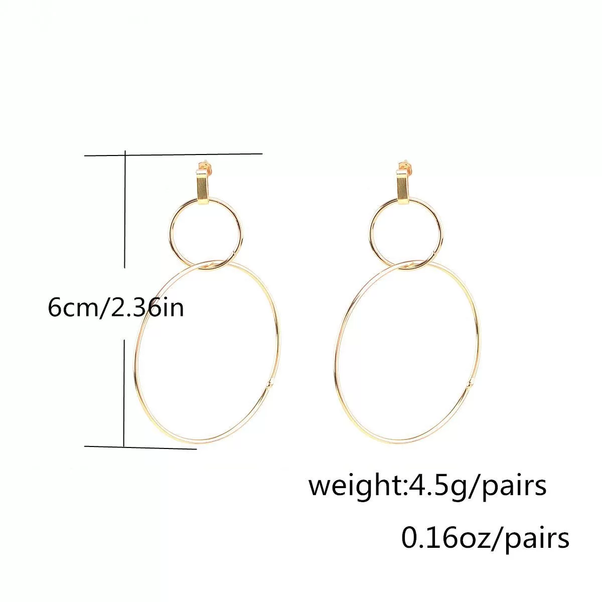 FELICITY - Double Ring Hoops