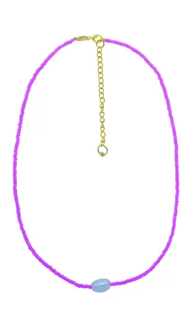 Fuchsia Mini Necklace