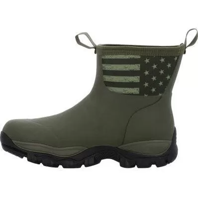 Georgia Men's GBR 8 WP Mid Rubber Work Boot - Dark Green - GB00631