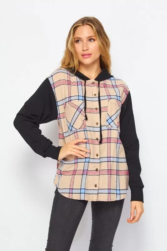 Hampton Hooded Flannel