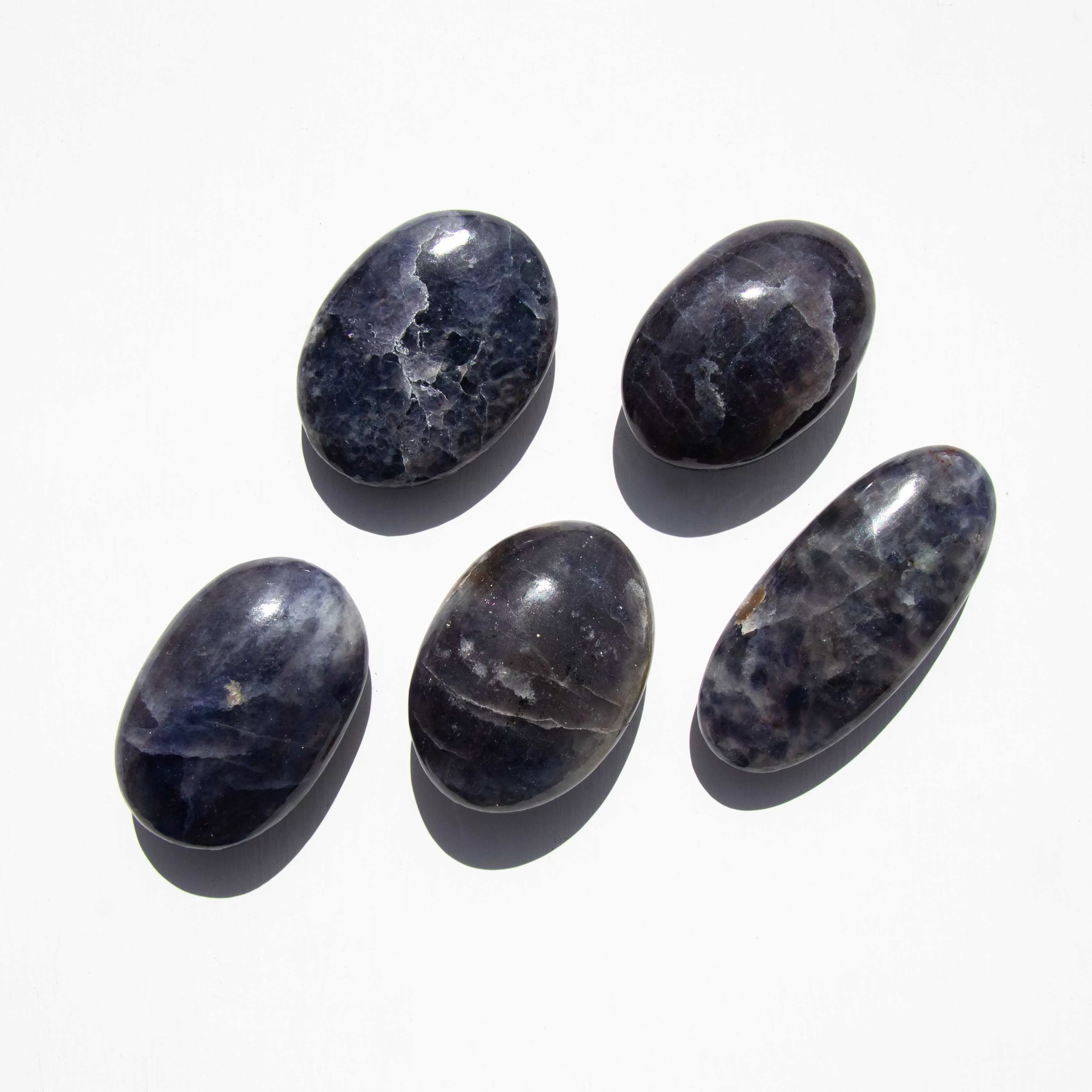 Iolite with Sunstone - Light - Palms