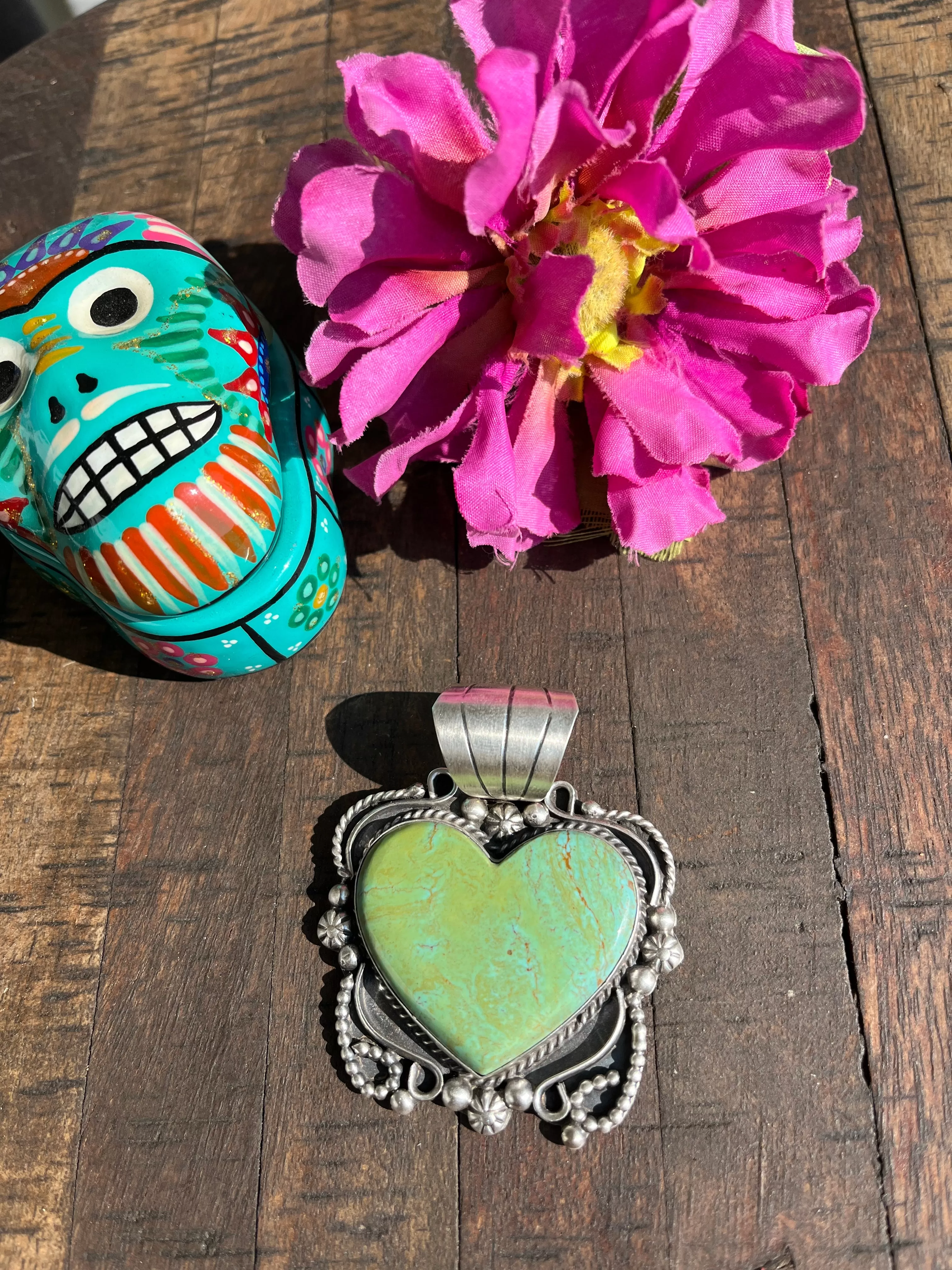 Kingman Heart Pendant #2