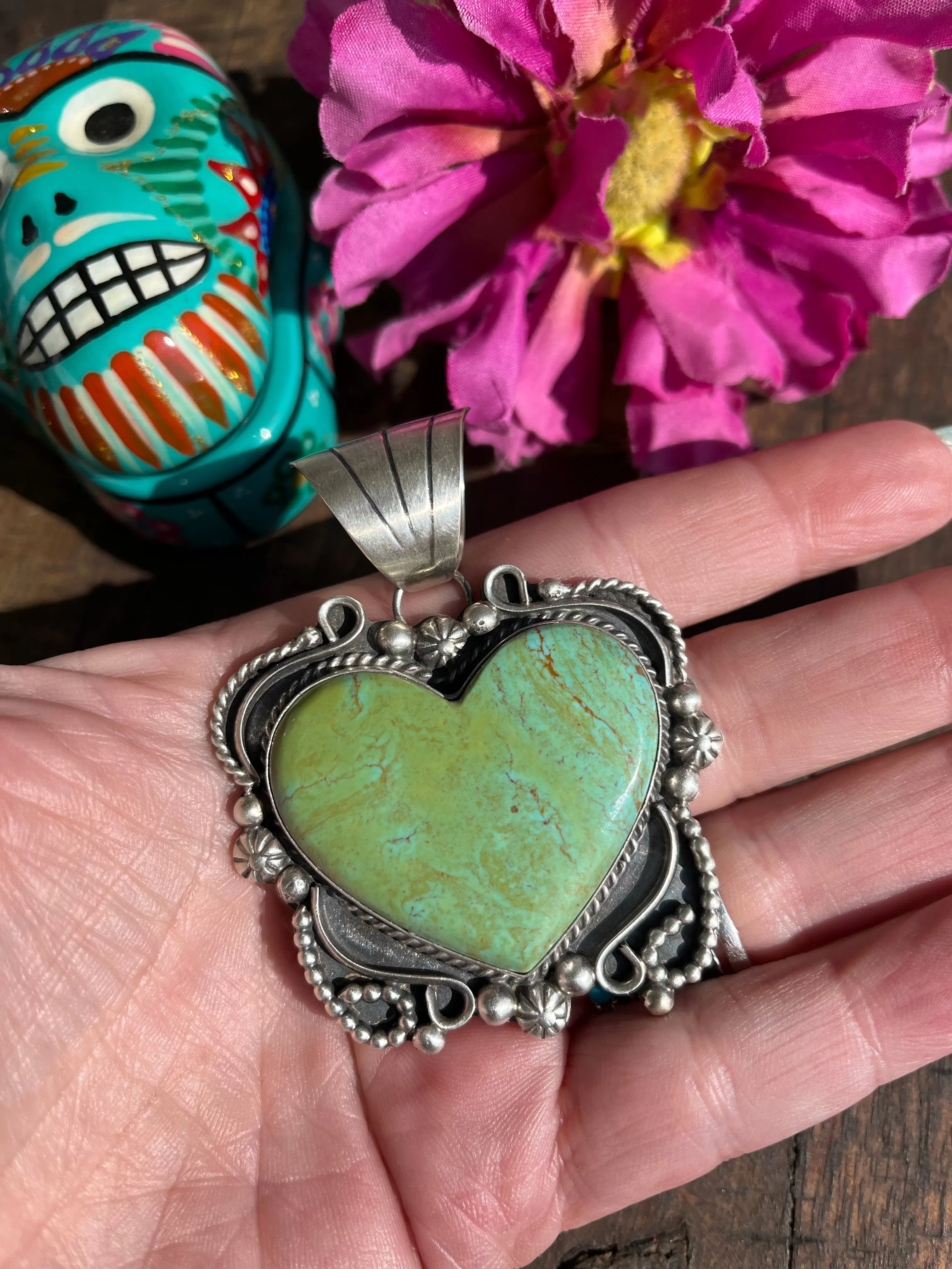 Kingman Heart Pendant #2