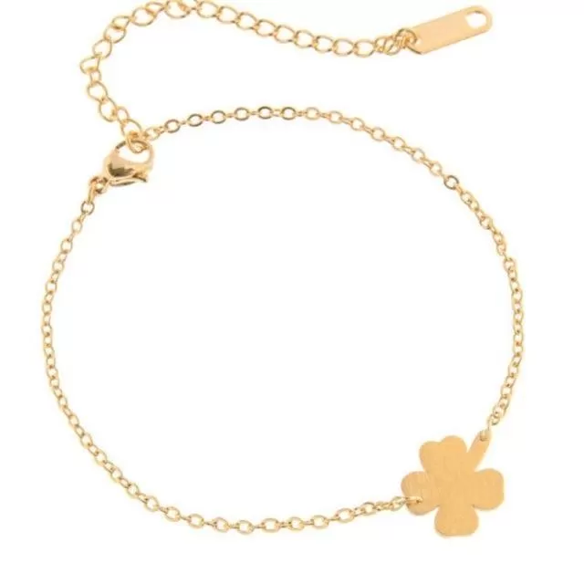 Lucky Clover Charm Bracelet