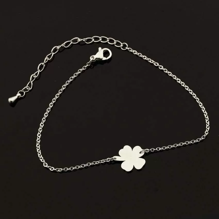 Lucky Clover Charm Bracelet