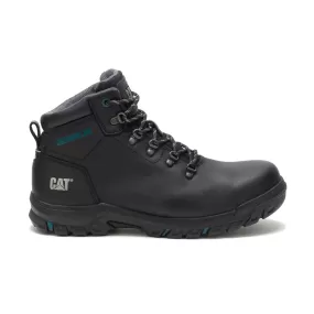 Mae WoMen's Steel-Toe Work Boots Wp Black