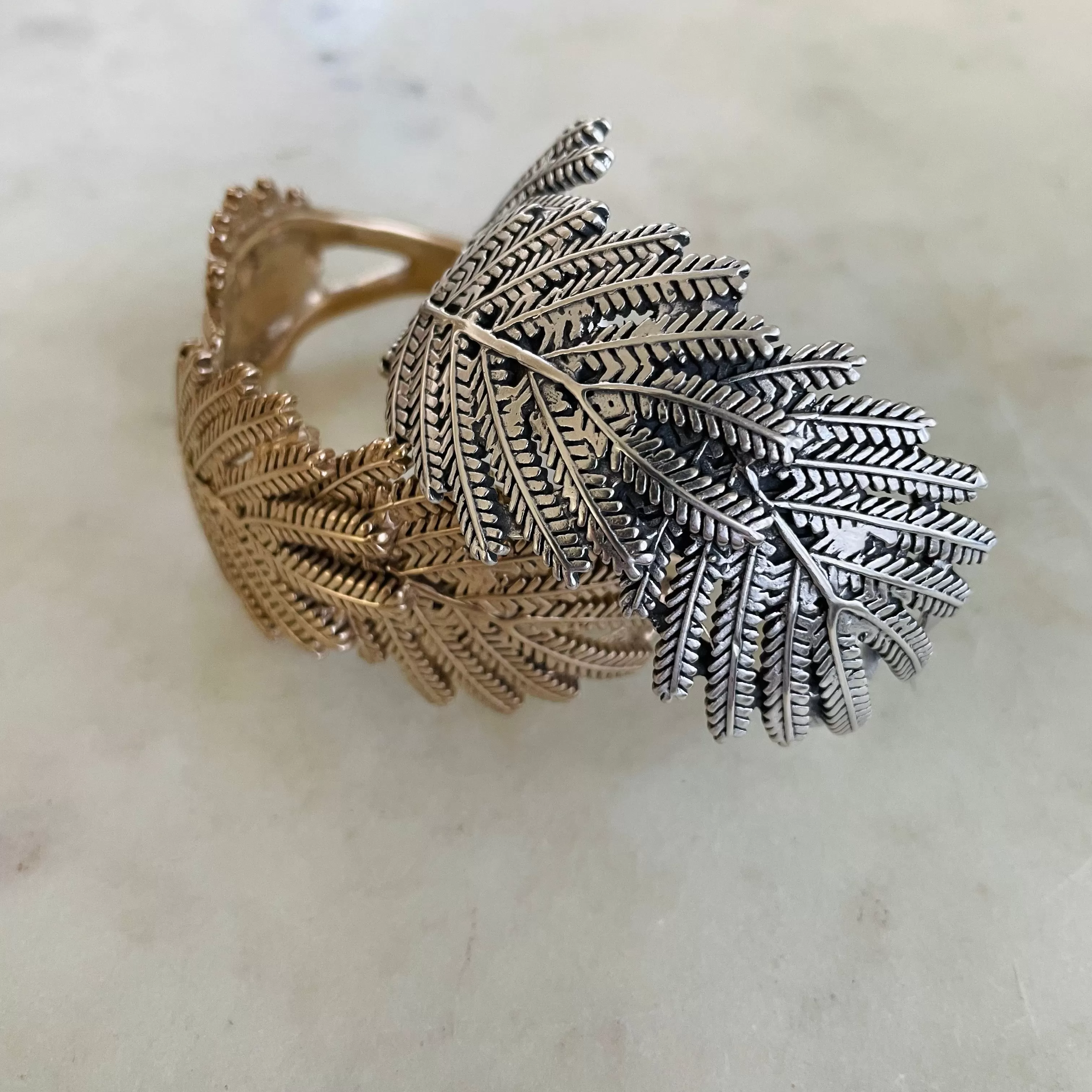 MIMOSA LEAF CUFF