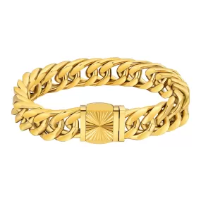 New 12mm 4-Sided Cuban Link Bracelet KRKC