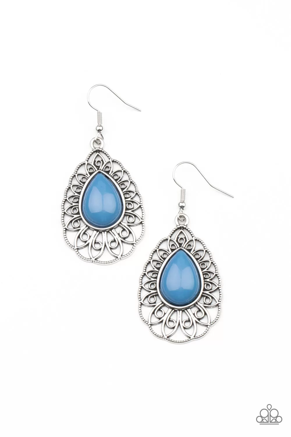 Paparazzi Earring ~ Dream STAYCATION - Blue