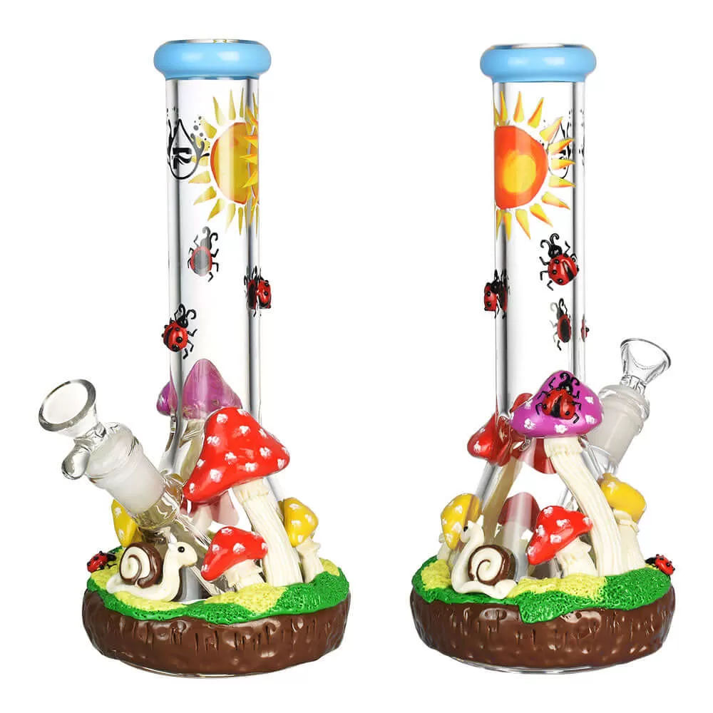 Pulsar Ladybug Shroom Beaker Water Pipe