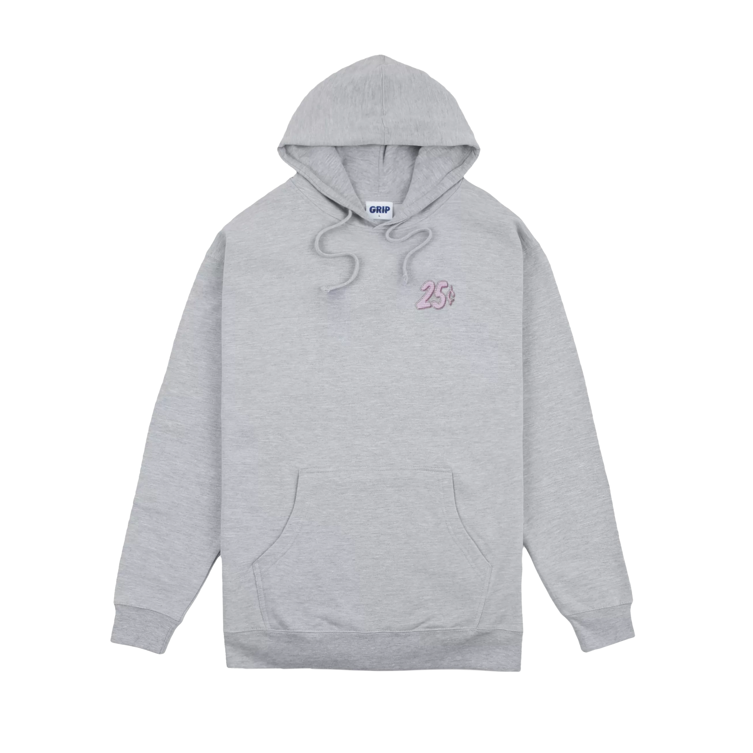 Quartersnacks X Classic Grip Buss Down Hoodie Grey