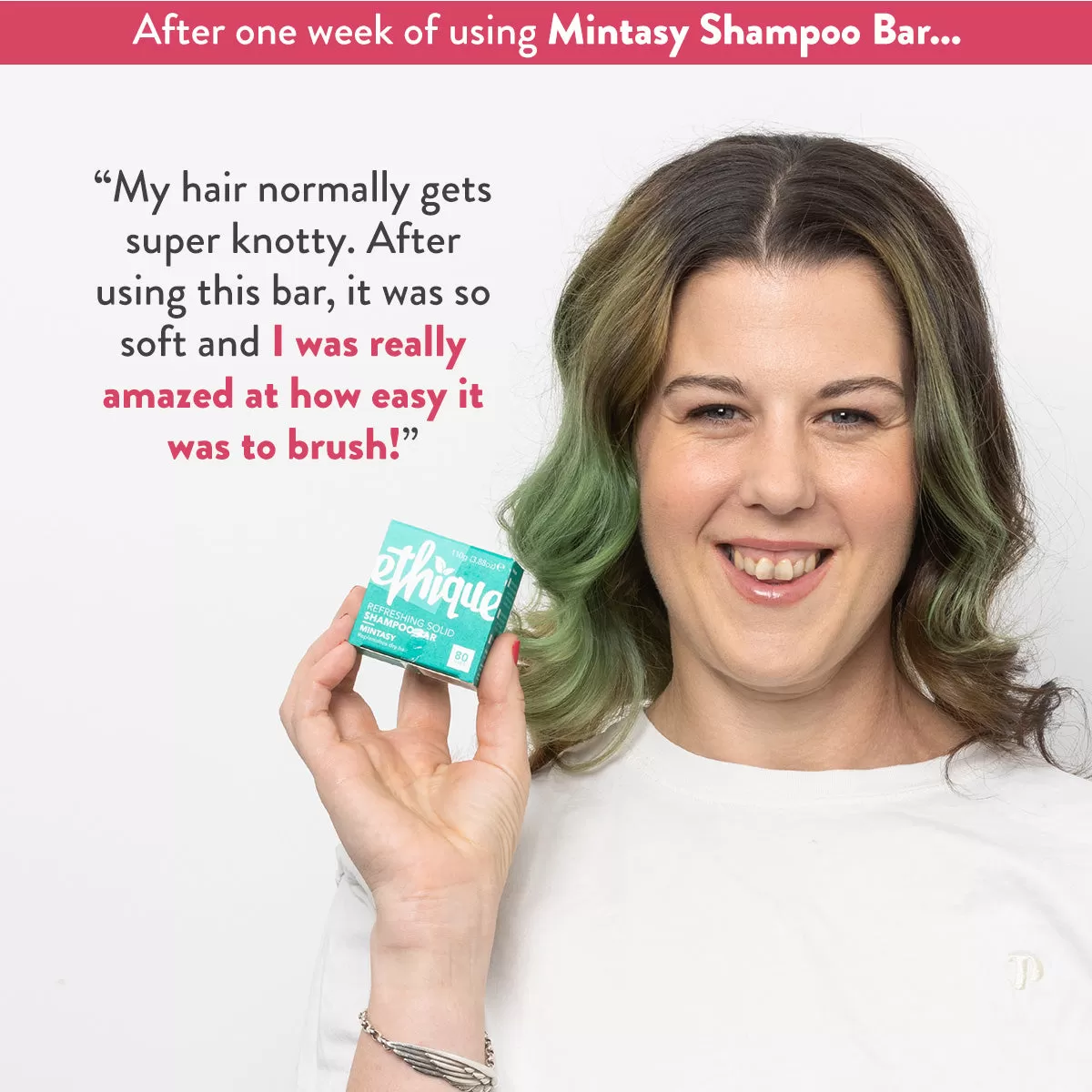 Replenishing Shampoo Bar for Dry Hair: Mintasy