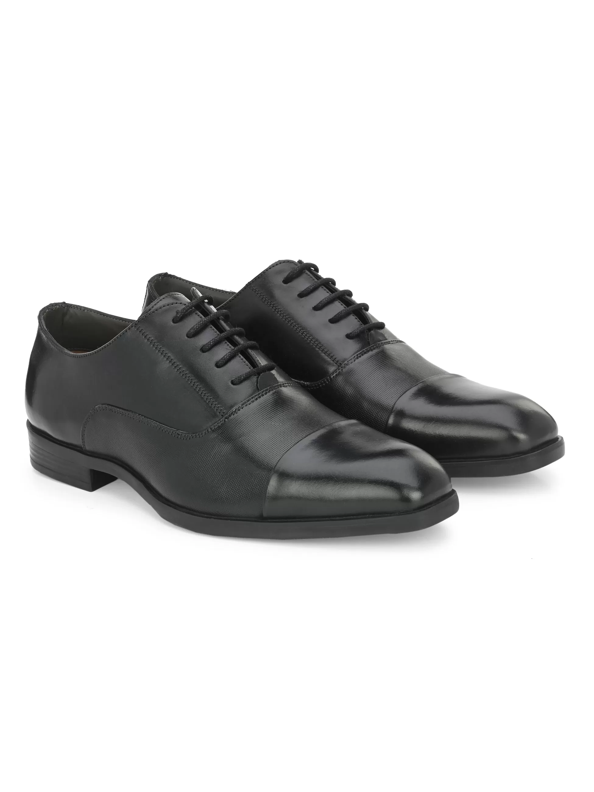 Revere Black Oxford Shoes