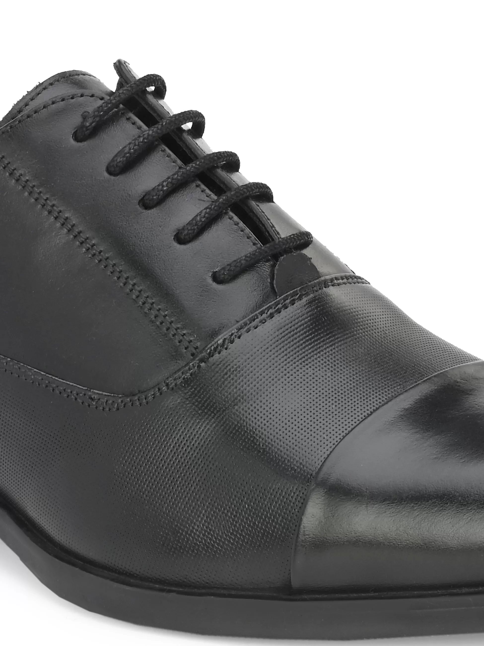 Revere Black Oxford Shoes