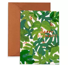 Rhaphi (Plant) Party Birthday Card