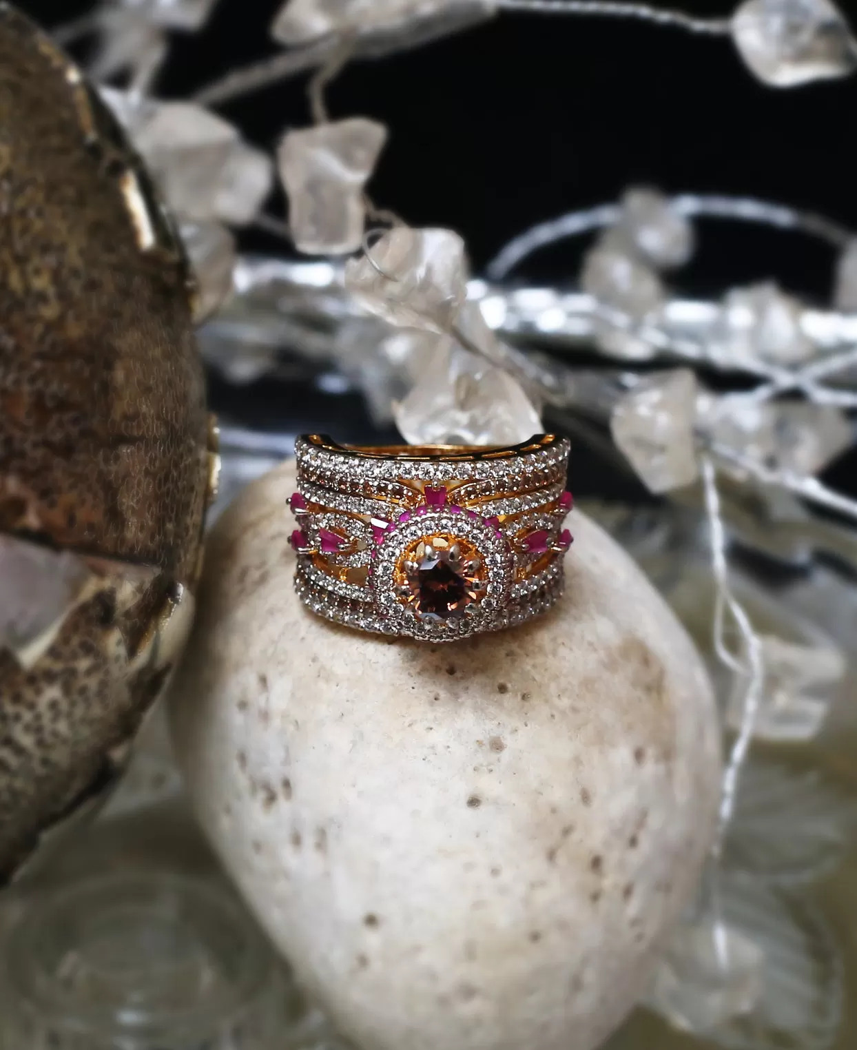 Ruby Amethyst Zrc Ring