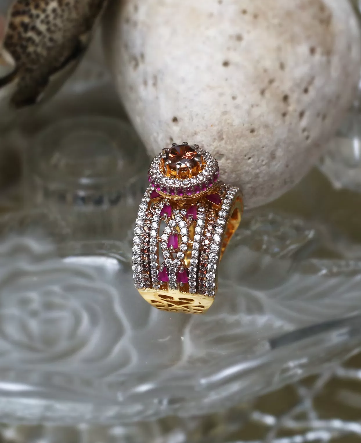 Ruby Amethyst Zrc Ring