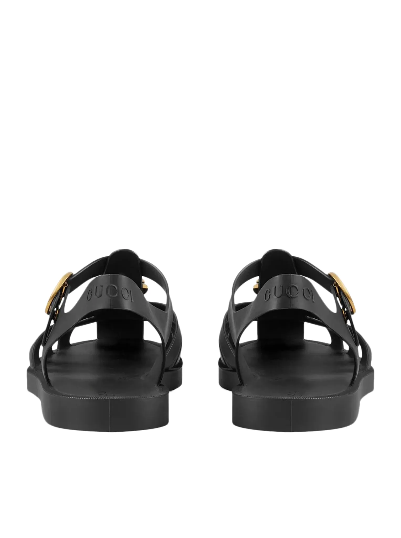 SANDAL WITH RUBBER BUCKLE STRAP