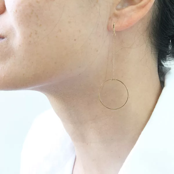 Simple Circle Earrings