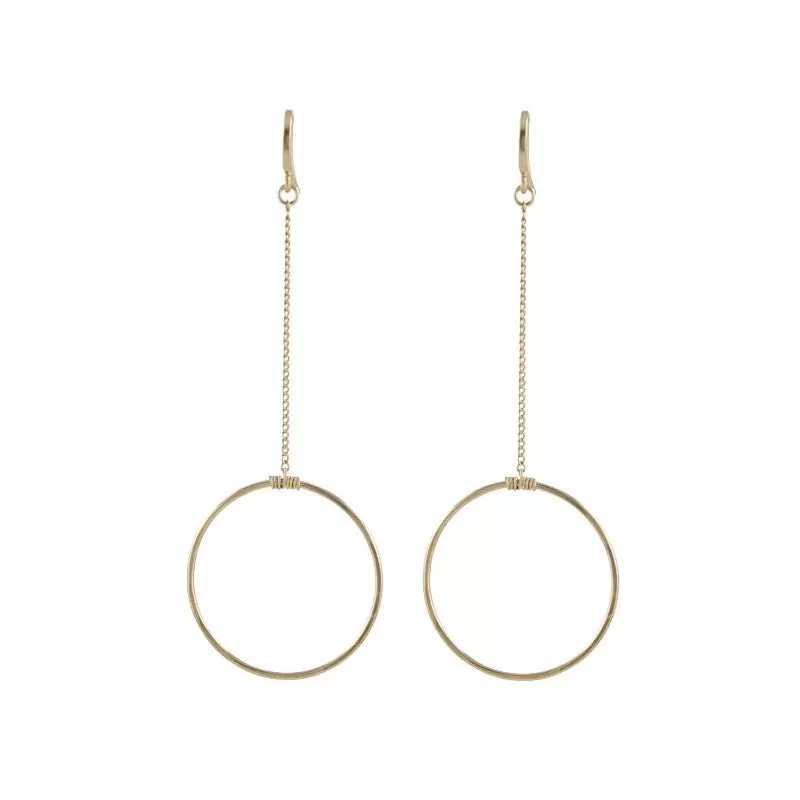 Simple Circle Earrings