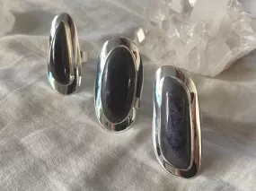 Sugilite Medea Ring - Long Freeform