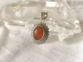 Sunstone Rhona Pendant - Oval