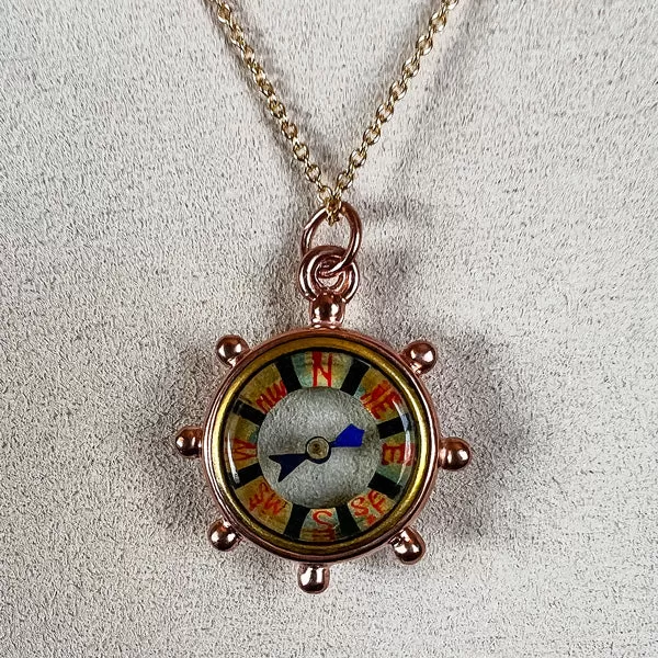 Victorian Compass Pendant